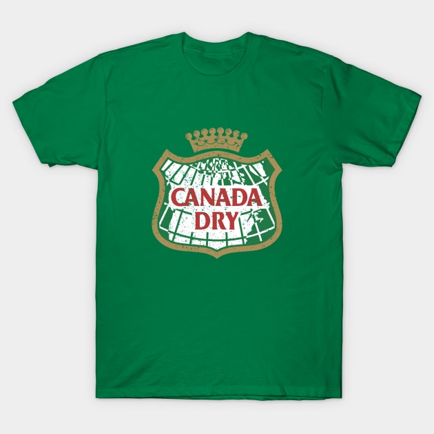 Retro Canada Dry - Rough T-Shirt by DavidLoblaw